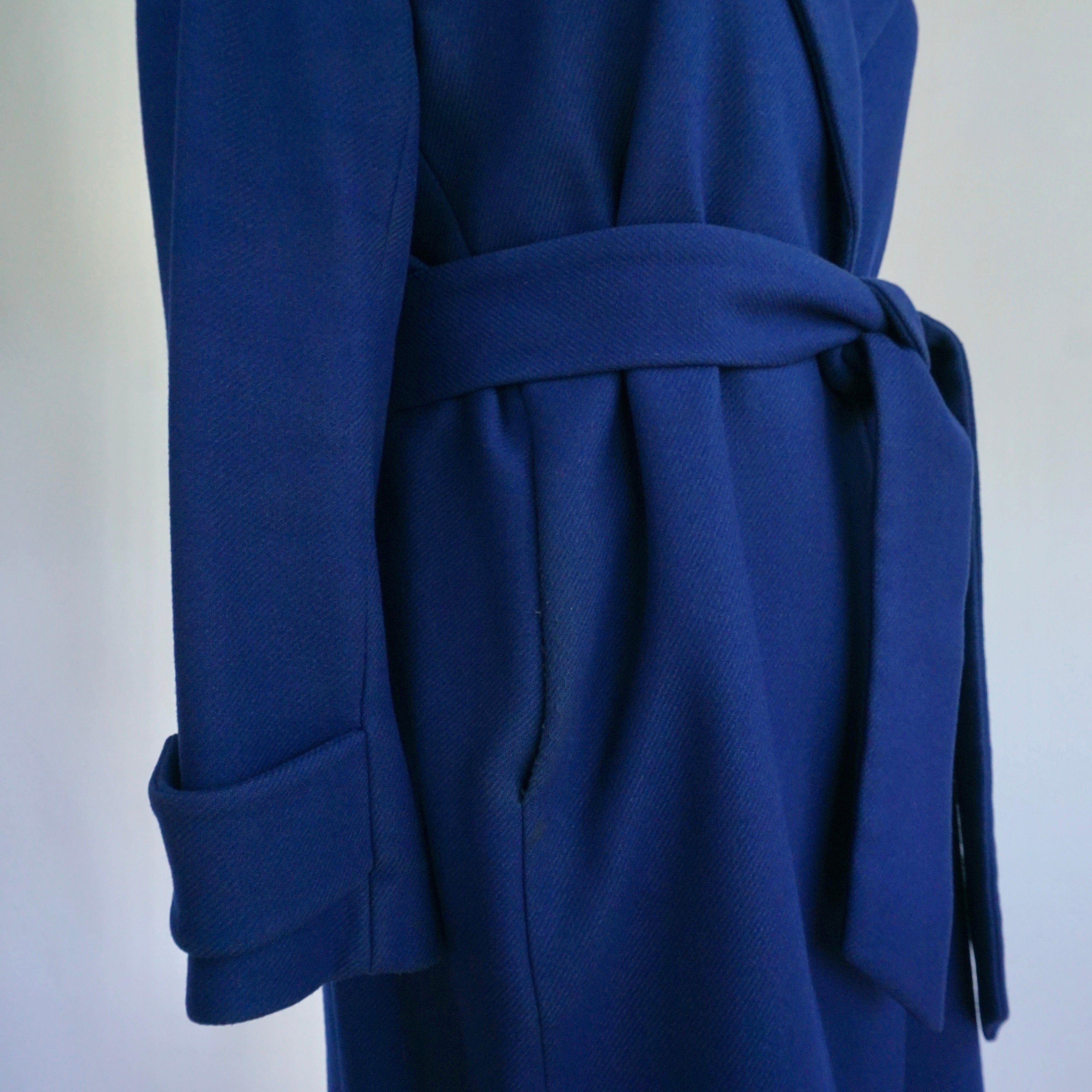 Mantel aus Wollgemisch 46