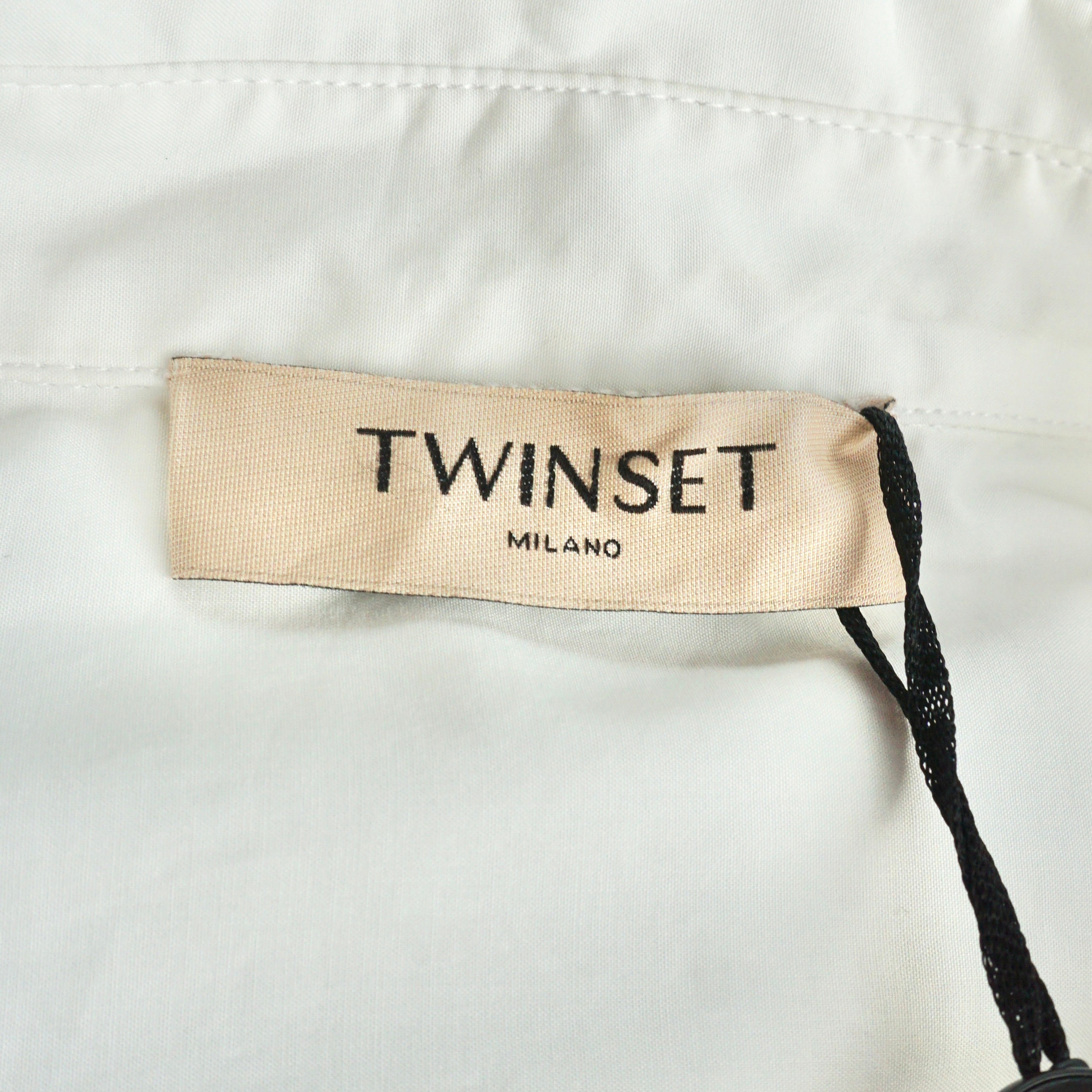 Bluse mit Stickerei 48