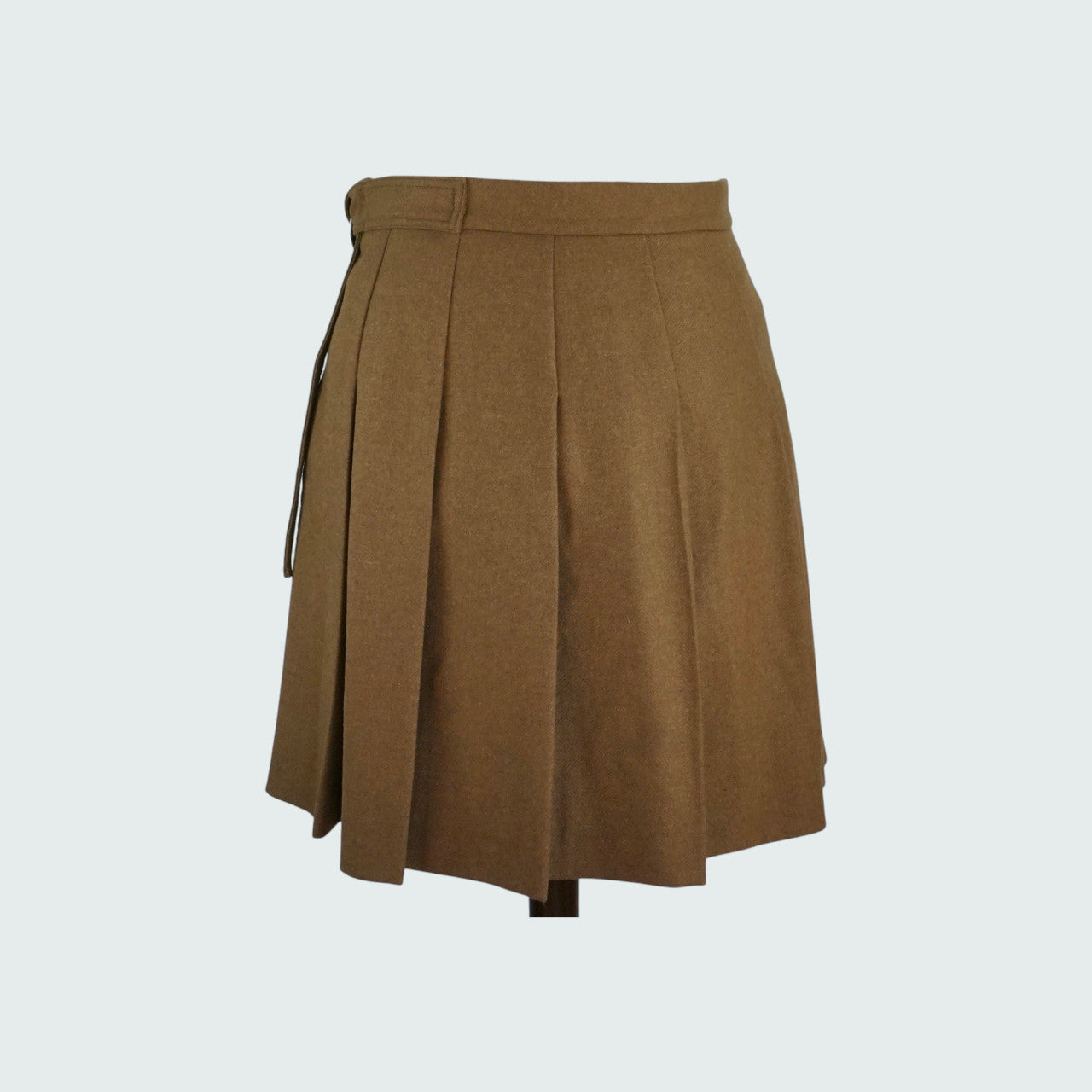 Faltenrock aus Wolle 42