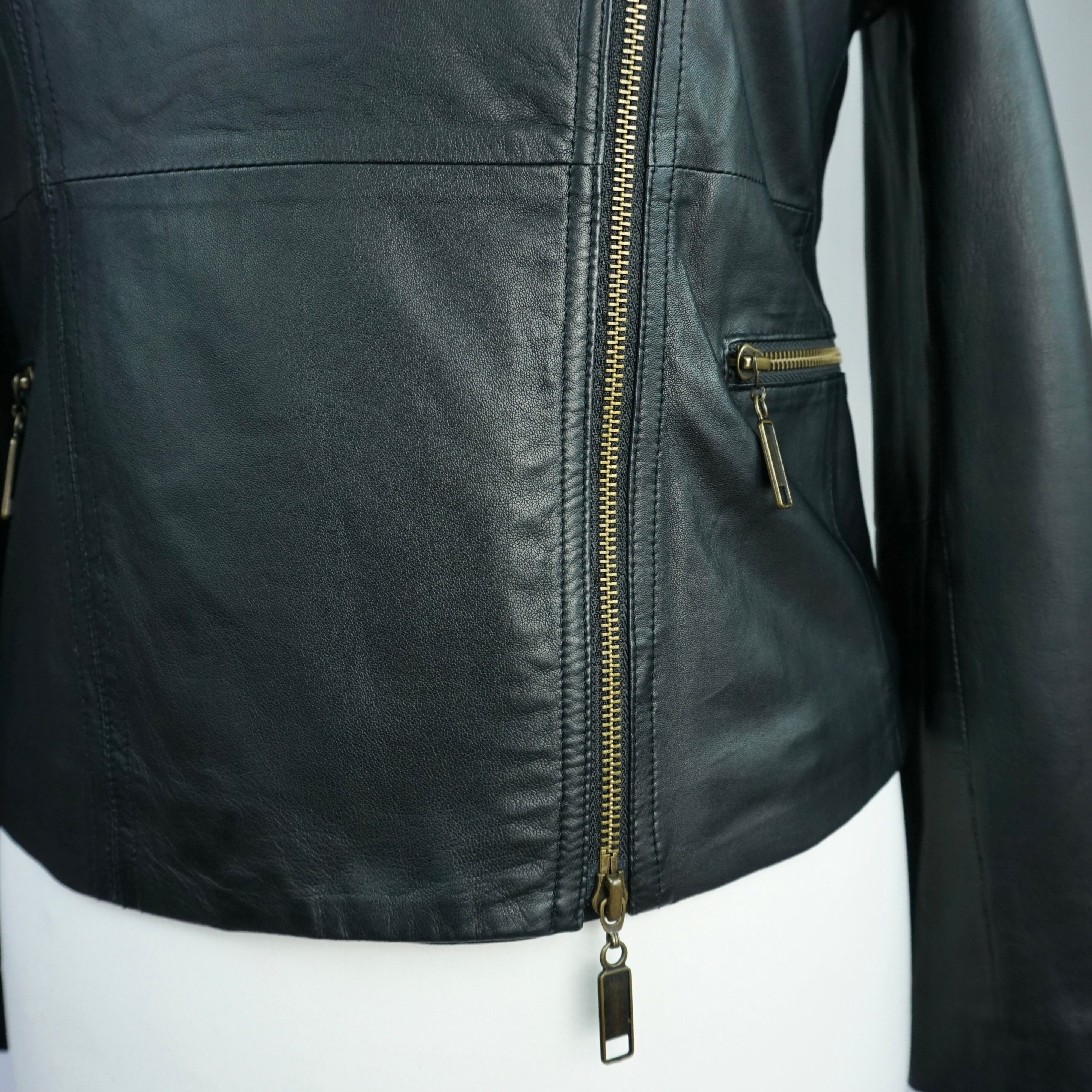Lederjacke aus Lammnappa 42