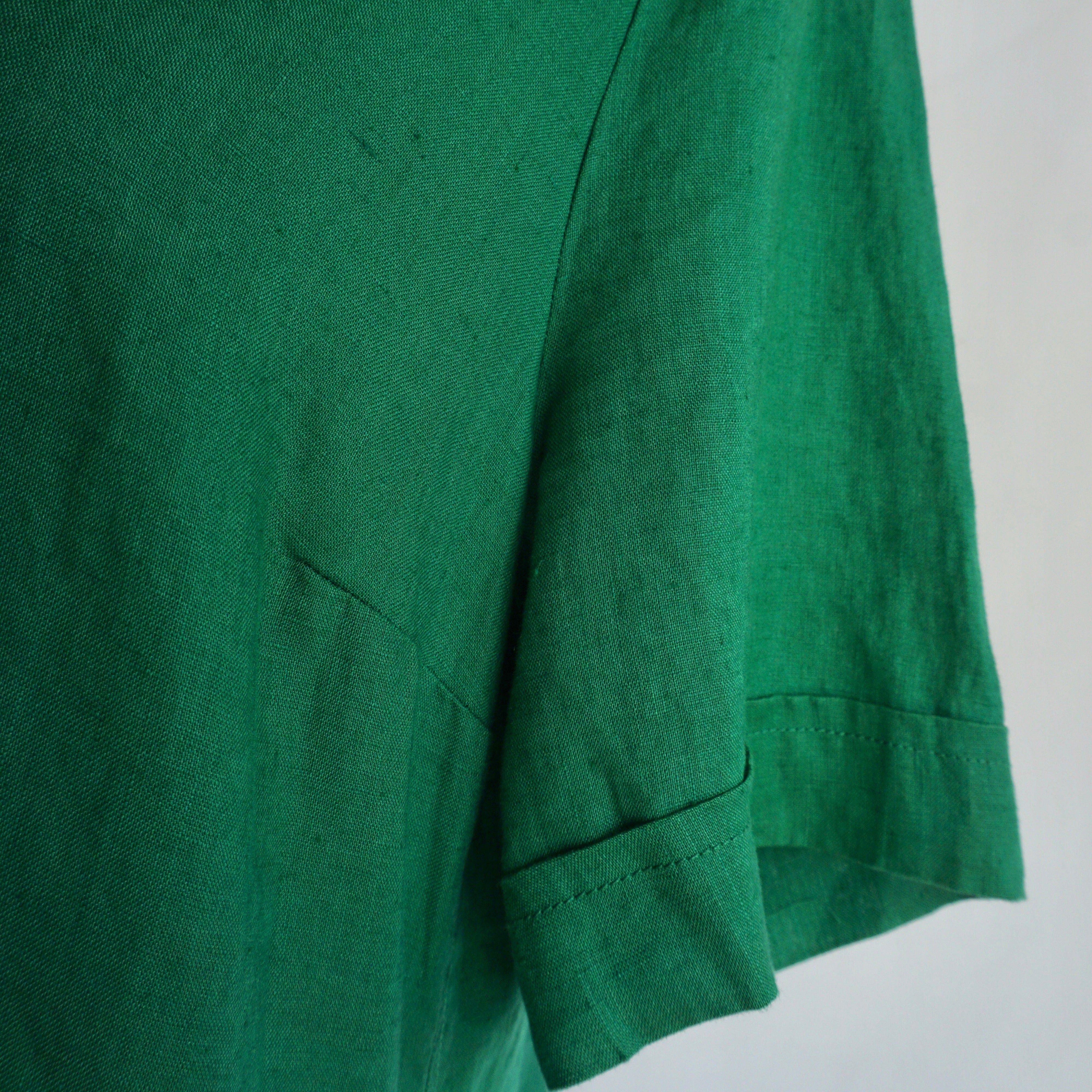 Hemdblusenkleid aus Leinen 46