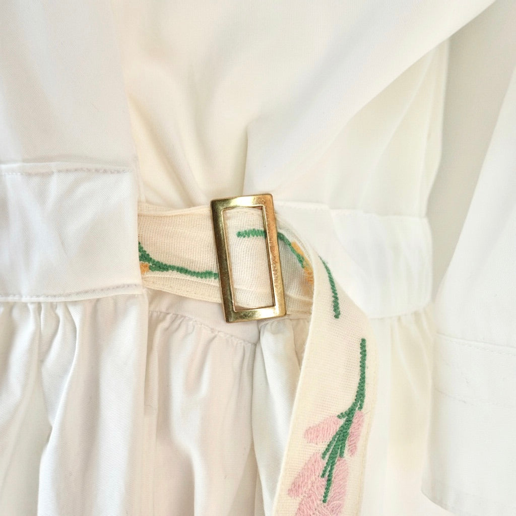Hemdblusenkleid mit Gürtel 42