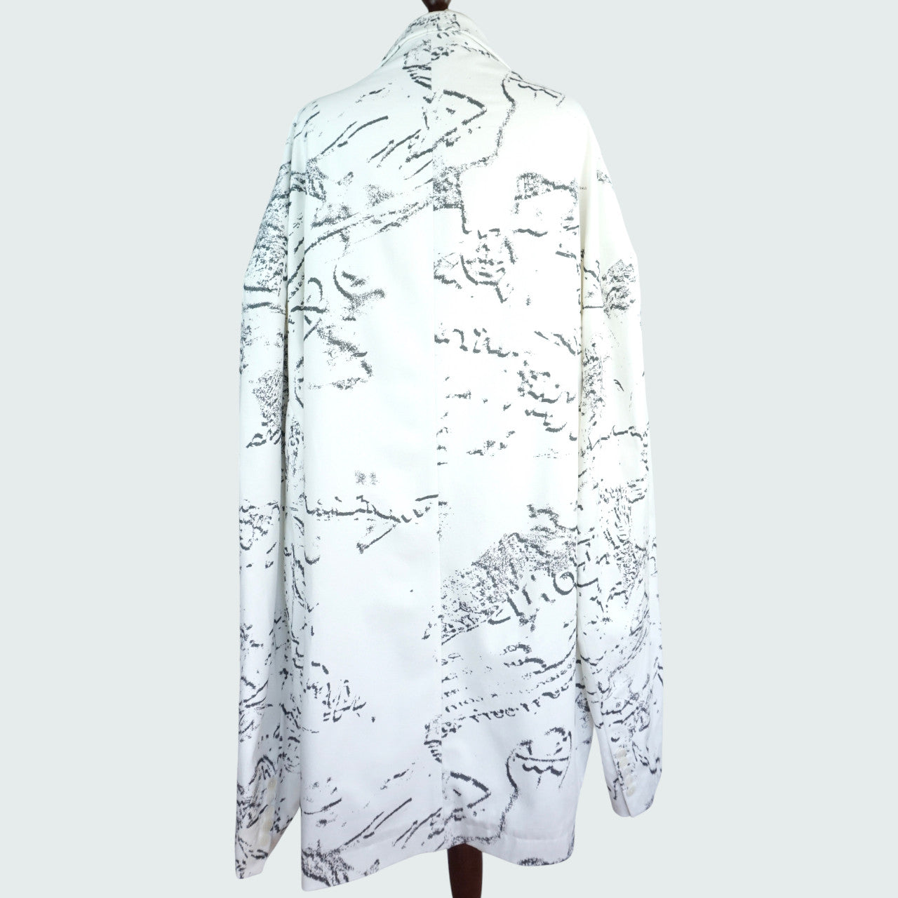 Oversized Blazerkleid Mantel 48