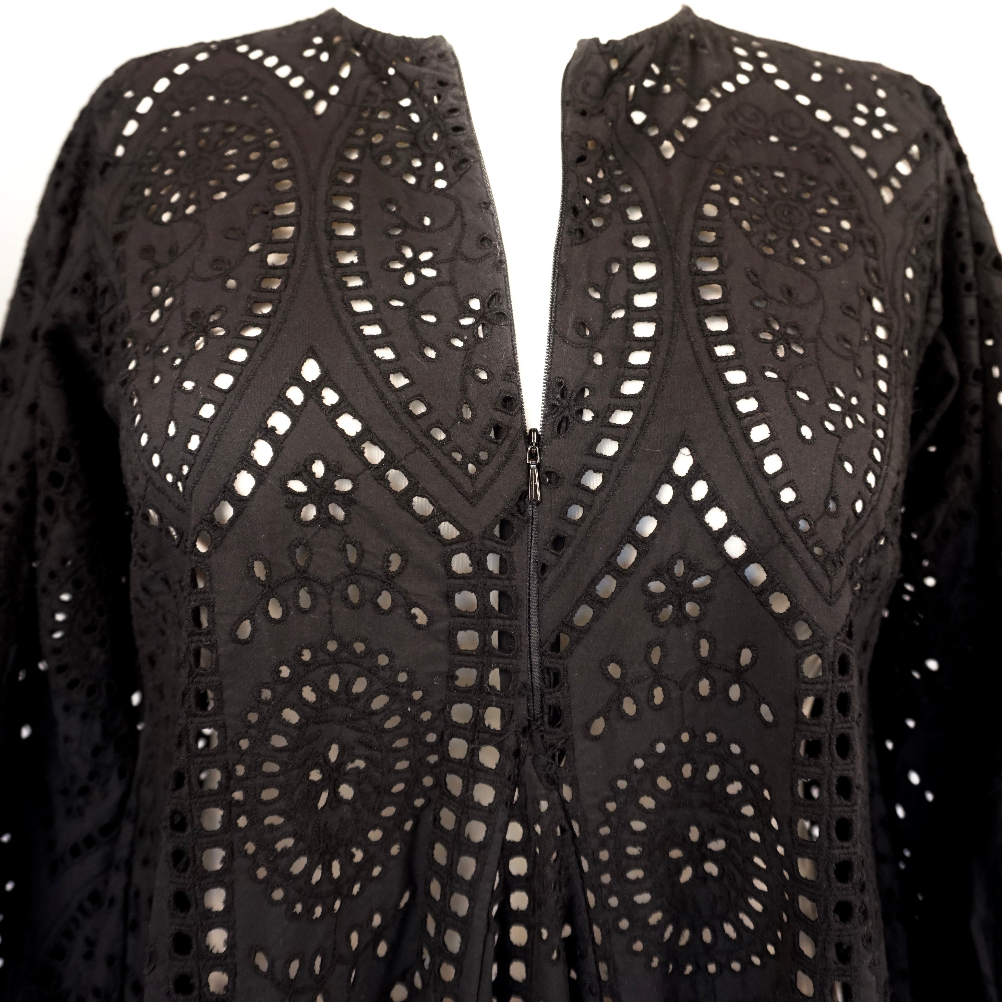 Broderie Anglaise Kleid 44