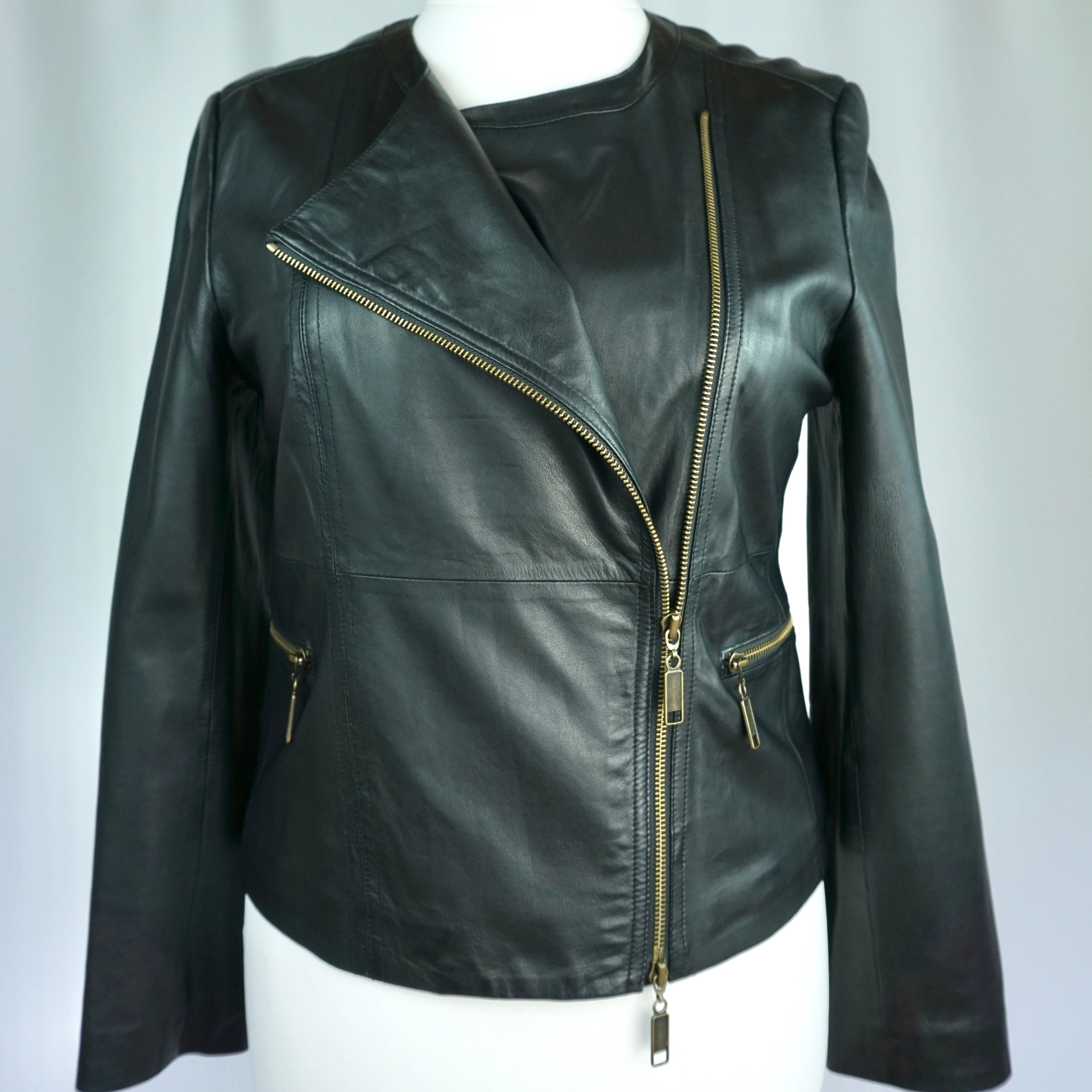 Lederjacke aus Lammnappa 42
