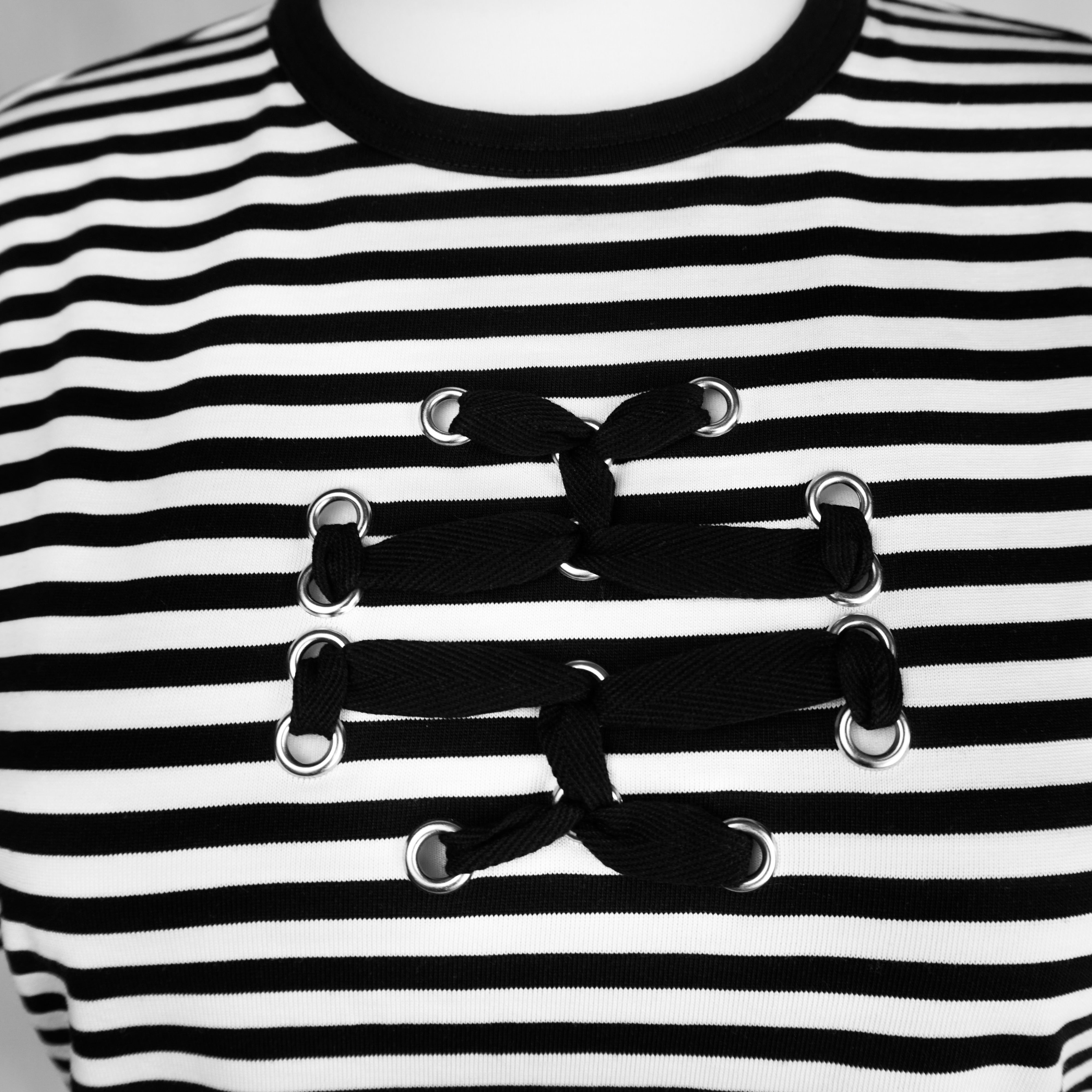 Kurzärmeliges Baumwoll T-Shirt 44/46