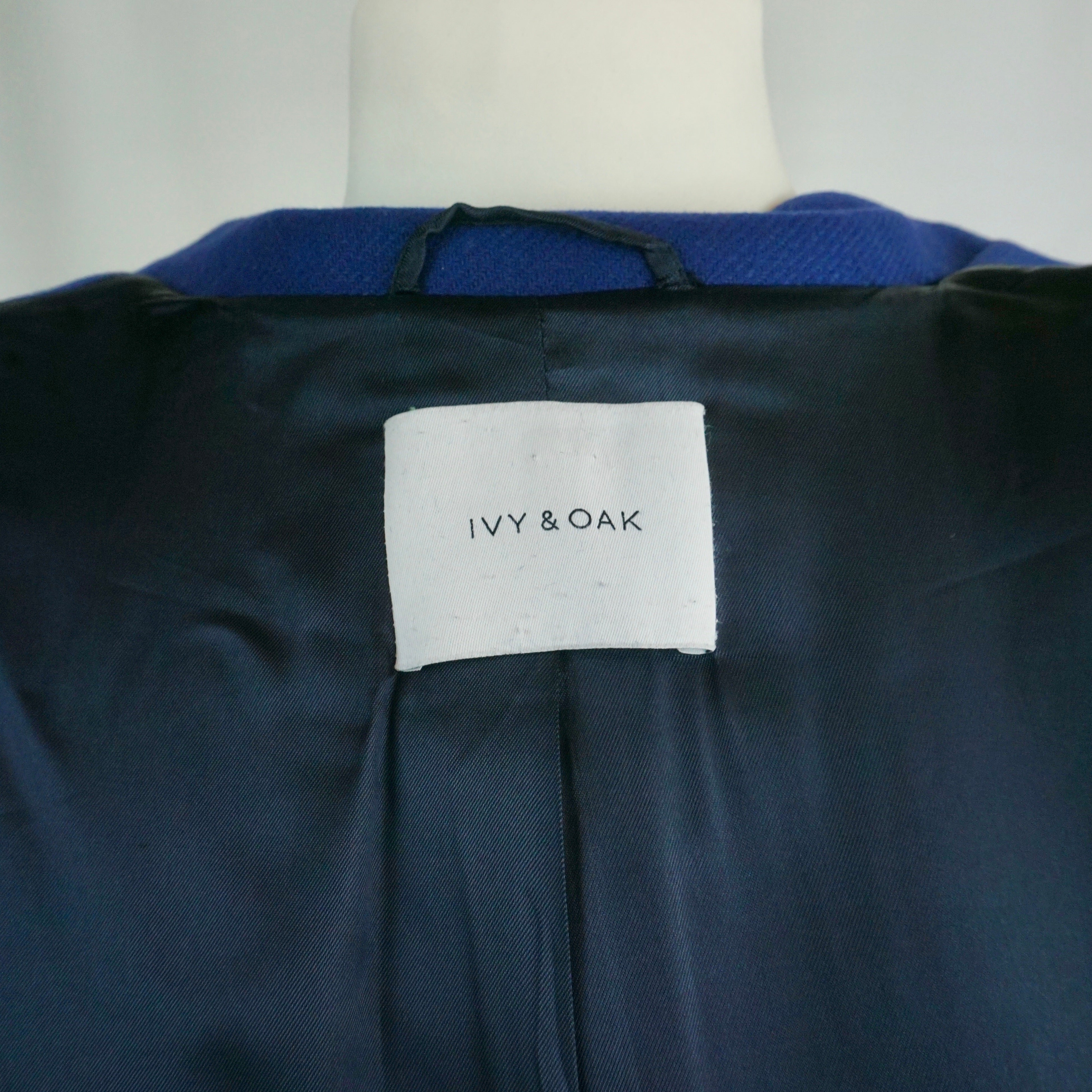 Mantel aus Wollgemisch 46