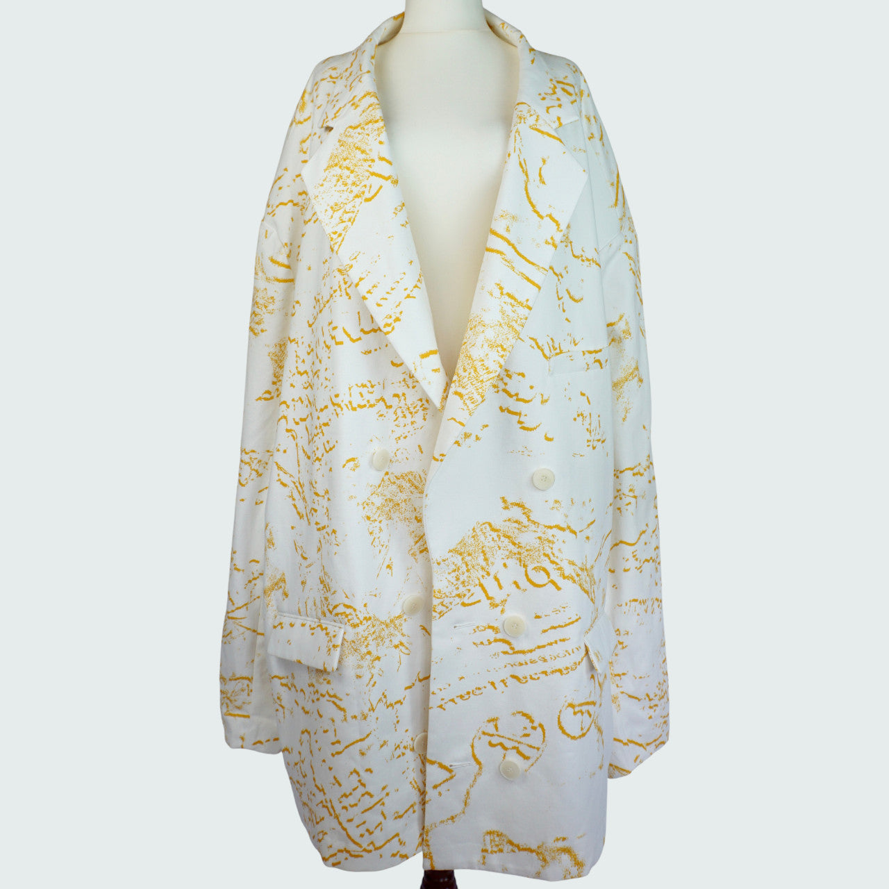 Oversized Blazerkleid Mantel 48/50