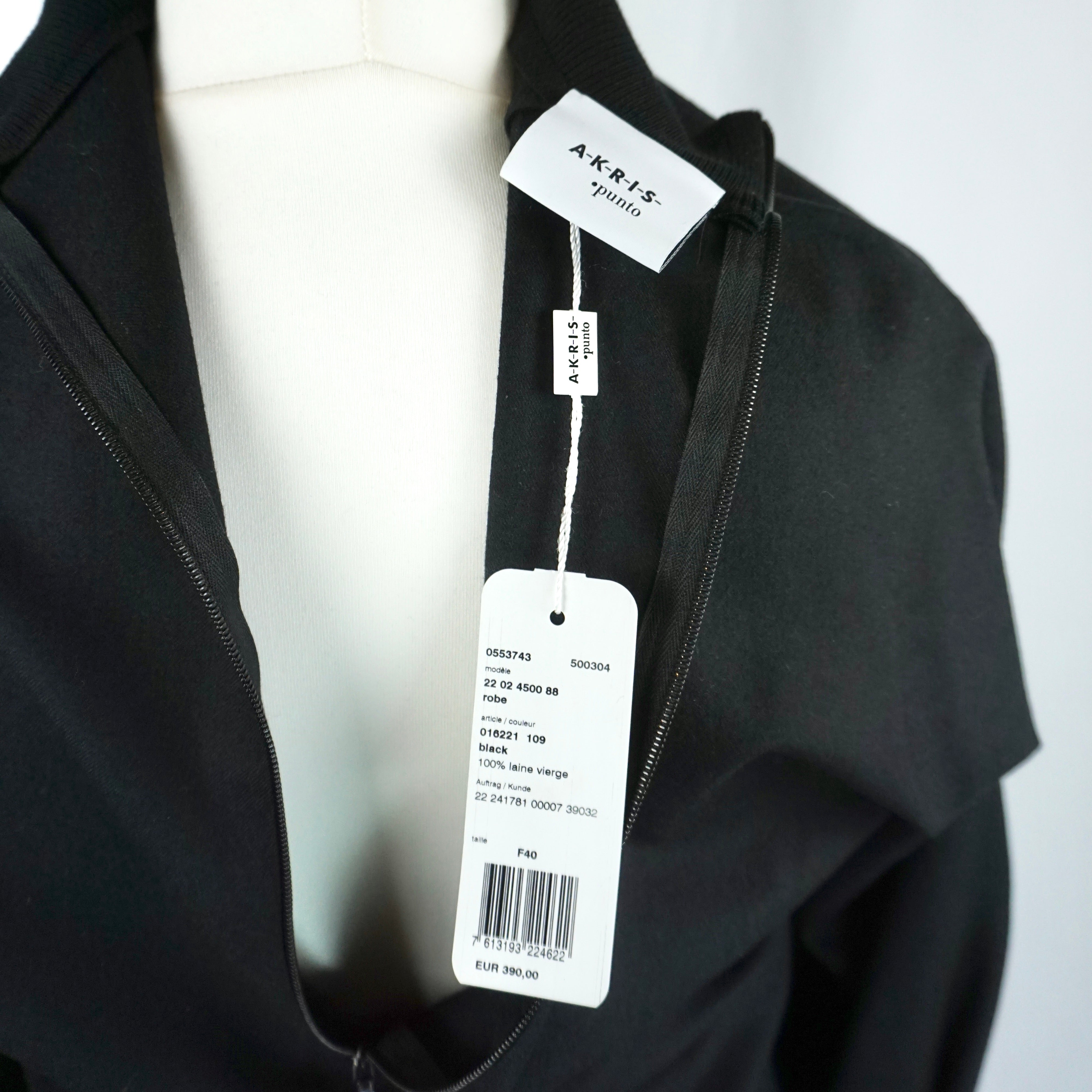 Midikleid aus Wollgemisch 44