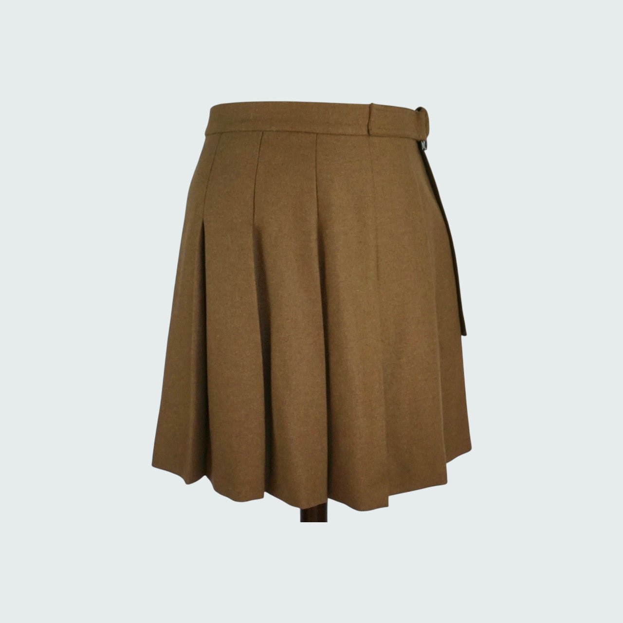 Faltenrock aus Wolle 42