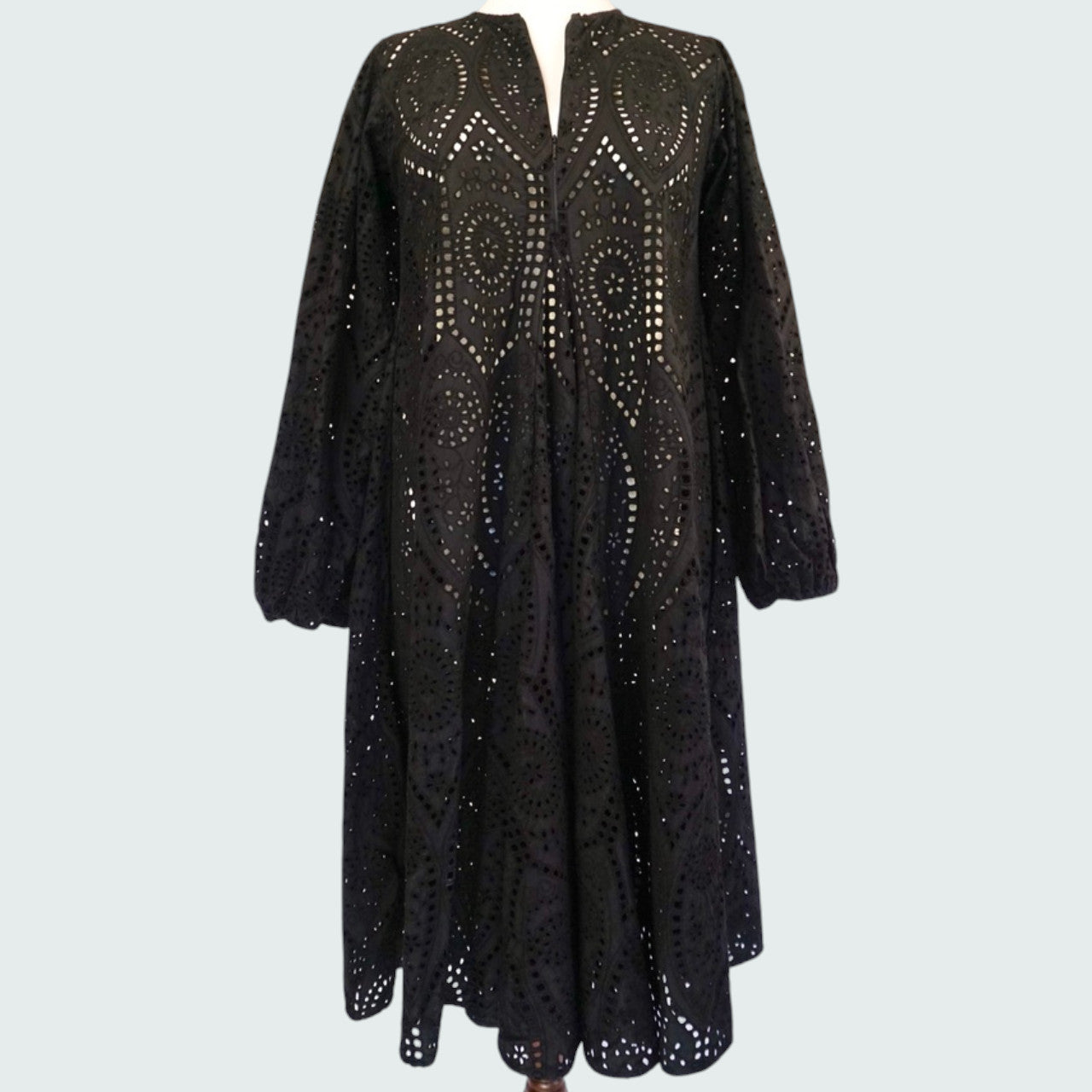 Broderie Anglaise Kleid 44
